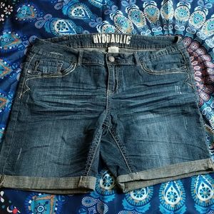 Hydraulic Jean shorts size 18